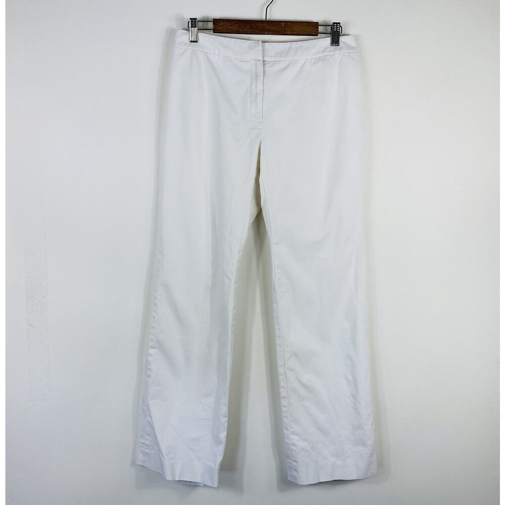 Brooks Brothers Pants Women's 8 Cream Catherine Fit Trouser Career Business Work
